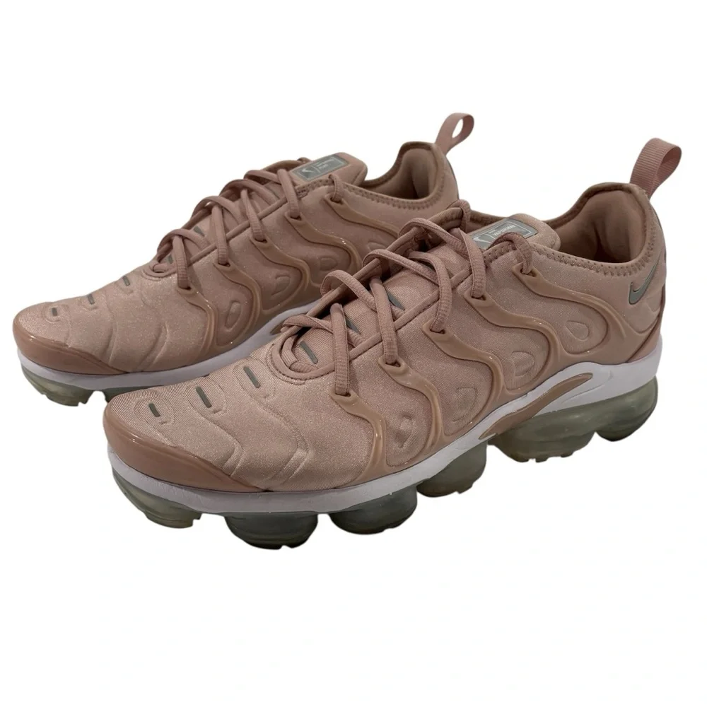 Nike Air VaporMax Plus Pink Oxford DM8327-600 Lace Up Sneakers Women’s Size 12 - Picture 3 of 11